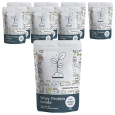 PUREUNBIN WPI乳清分離蛋白粉, 500g, 8包