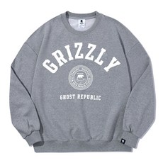 ghostrepublic GRIZZLY 俱樂部寬鬆版型大學T GMT-137