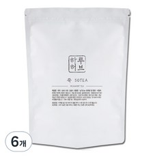 하루허브 쑥차 대용량, 1g, 50개입, 6개