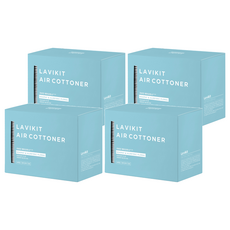 La vikit 空氣棉柔衣物柔軟片 肥皂香, 40張, 4個