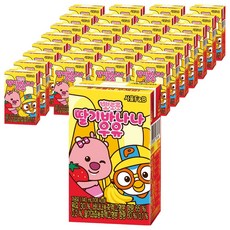 서울에프엔비 뽀로로 딸기바나나 우유, 140ml, 48개