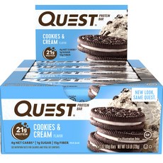 QUEST NUTRITION 高蛋白能量棒, 720g, 1盒