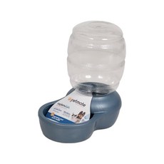 Petmate Replendish 餵水器，Microban抗菌技術，大瓶口方便清洗, 藍色, 1個