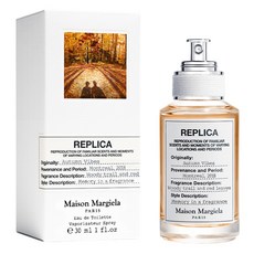 메종마르지엘라 레플리카 어텀 바이브 오데토일렛, 30ml, 1개