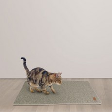 PETSMON 貓咪防滑地毯貓抓板 M, 棕色, 1個