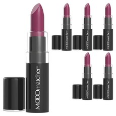 MOODmatcher 顯色唇膏, 紫色, 3.5克, 6個