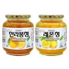 SINSUNG F&B 凸頂柑茶 950g+檸檬茶 950g, 1.9kg, 1組