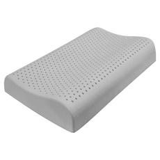 LooCa 原裝進口 泰國竹炭護頸透氣乳膠枕 1.2kg, 2個