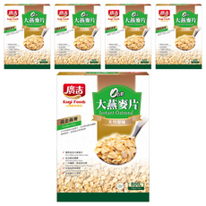 廣吉 大燕麥片 800g, 天然原味，高纖, 5盒