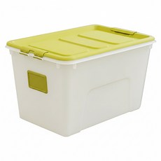 LIVING SOOP 方形收納箱, 綠色, 1個