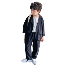 Misopapa 男童 Chaoreum 西裝套裝 上下兩件組