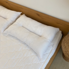 Hugard 支撐頸部高重量高C形頸椎枕芯, 白色, 1個