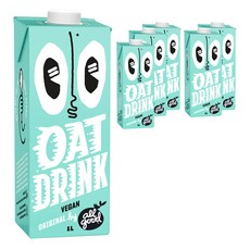 올굿 오트 드링크 오리지널, 6개, 1L