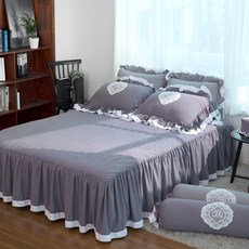 Ryugeumsuk 法式感性長荷葉邊床罩