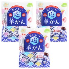 鹽味羊羹, 3袋, 123g