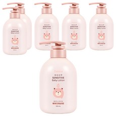 베비언스 유아용 센서티브 고보습 로션, 500ml, 6개