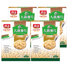 廣吉 大燕麥片 800g, 天然原味，高纖, 4盒