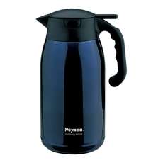 MiyAco 米雅可 316按壓式真空保溫壺 高品質SUS316 304不鏽鋼內蓋片 可拆式設計方便清洗, 藍色, 2L, 1個