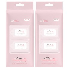 시치미 쓱 초미니 노워시 클렌징 티슈 8p, 20g, 16개