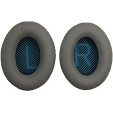 耳罩式耳機海綿套 QC25/QC35/AE2/QC2/QC15適用, 灰藍色墊, 單品