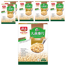 廣吉 大燕麥片 800g, 天然原味，高纖, 6盒