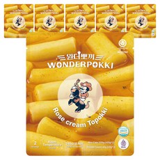 Daeyujaem 即食玫瑰辣炒年糕, 240g, 6包