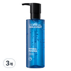 로레알파리 이드라파워 쿨링 올인원 워터 로션, 120ml, 3개