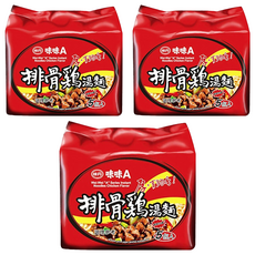 味丹 味味A 排骨雞湯麵, 15包