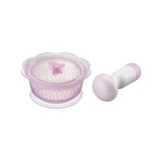 partita 帕緹塔 全矽膠吸盤研磨碗 350ml, 粉色, 1組