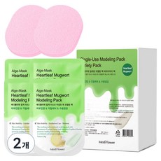 MediFlower 一次性魚腥草艾草軟膜 4p + 海綿 2p 組, 2個
