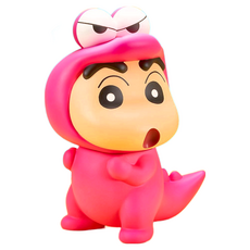 BANPRESTO 蠟筆小新 大大的SOFVIMATES 野原新之助 鱷魚山先生ver. PVC材質, 1個