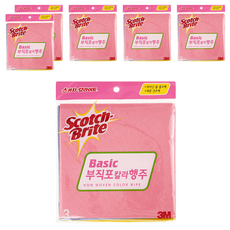 3M Scotch-Brite 百利 不織布彩色抹布 3條入, 6個