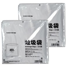 SHIMOYAMA 抽取式大開口加厚款平口垃圾袋 75 x 71cm, 10個, 45L, 2組