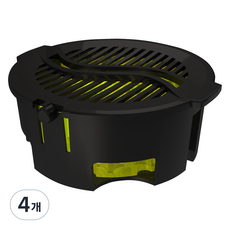 하이센트 카트리지 방향제 리필 블랙, 35g, 4개, 스위트 망고