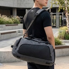 일상나눔 대용량 스포츠 피트니스 가방, 챠콜, 1개