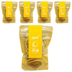 디톡톡 씨없는 실속형 건조 레몬, 50g, 1개입, 5개
