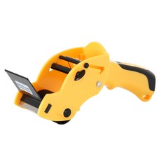 deLi 得力 手柄封箱膠帶切割器 242 x 75 x 105 mm 803, 1個, 黃色