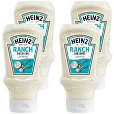 하인즈 랜치 드레싱, 418.5g, 4개