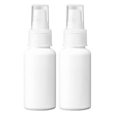 MEKO 不透光分裝噴瓶 60ml, 白色, 2個