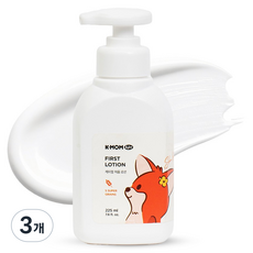 케이맘 베이비 처음 보습 로션, 225ml, 3개