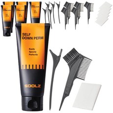 슈돌츠 셀프 다운펌 100ml 브러쉬 + 집게 + 펌지 세트, 6개