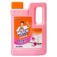 Mr Muscle 威猛先生 地板清潔劑 完美花香, 2L, 1桶