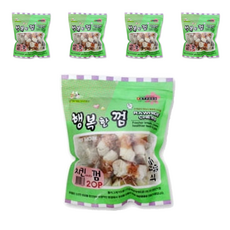 나눔유통 쉐프의 레시피 강아지 행복한껌 간식 20p, 치킨, 230g, 5개