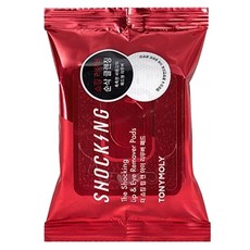 TONYMOLY The Shocking 眼唇卸妝棉, 55g, 30片, 1包