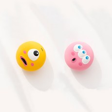 로위드 강아지 라텍스 몬스터볼 장난감, 랜덤 발송, 2개