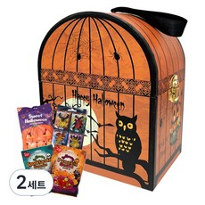 萬聖節籠子造型零食禮盒, 334g, 2盒