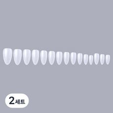 비앙티노 말랑이 소프트 커브 투명 젤네일 팁 25BRS287 240p 세트, 2세트, No4