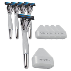 Weasley 剃須刀套組 SENS, 剃須刀柄+剃須刀片+體驗剃須刀片, 5組