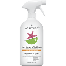 ATTITUDE 艾特優 瓷磚浴缸清潔劑 柑橘香, 800ml, 1個