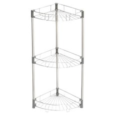 Stenfactory 不鏽鋼多用途浴室轉角架 3層, 1個